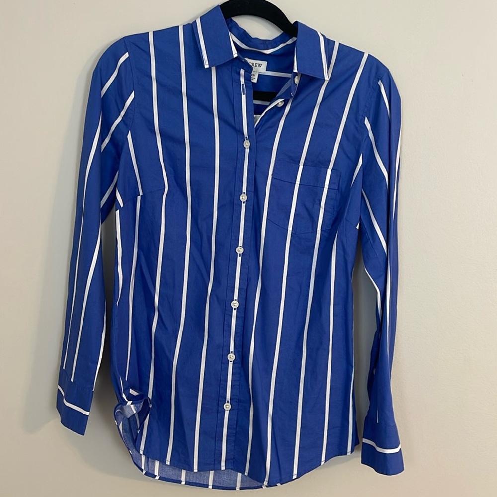 J. Crew Lightweight cotton-blend shirt in signature fit
